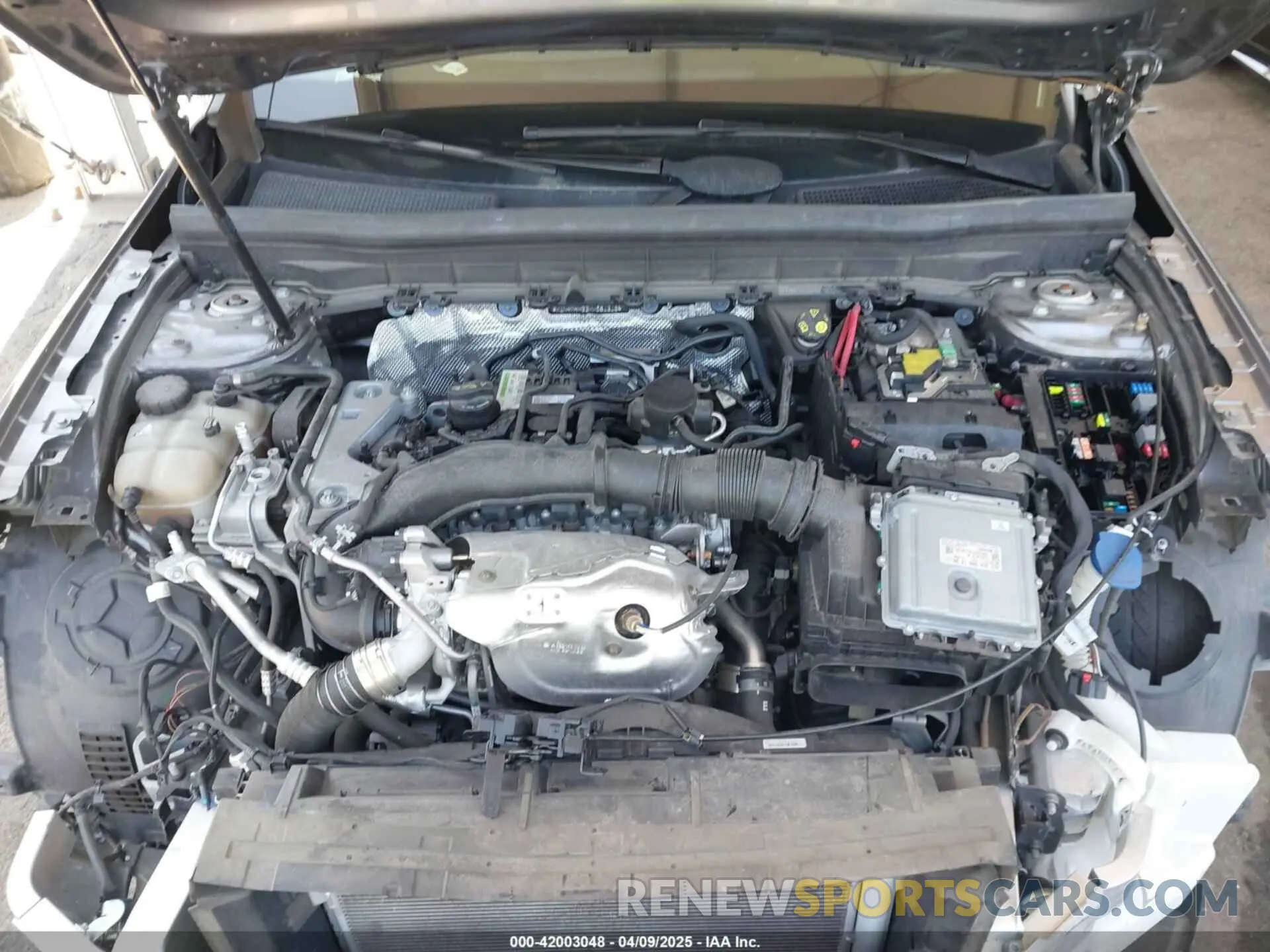 10 Фотография поврежденного автомобиля W1N4M4HB3MW081316 MERCEDES-BENZ GLB 250 2021