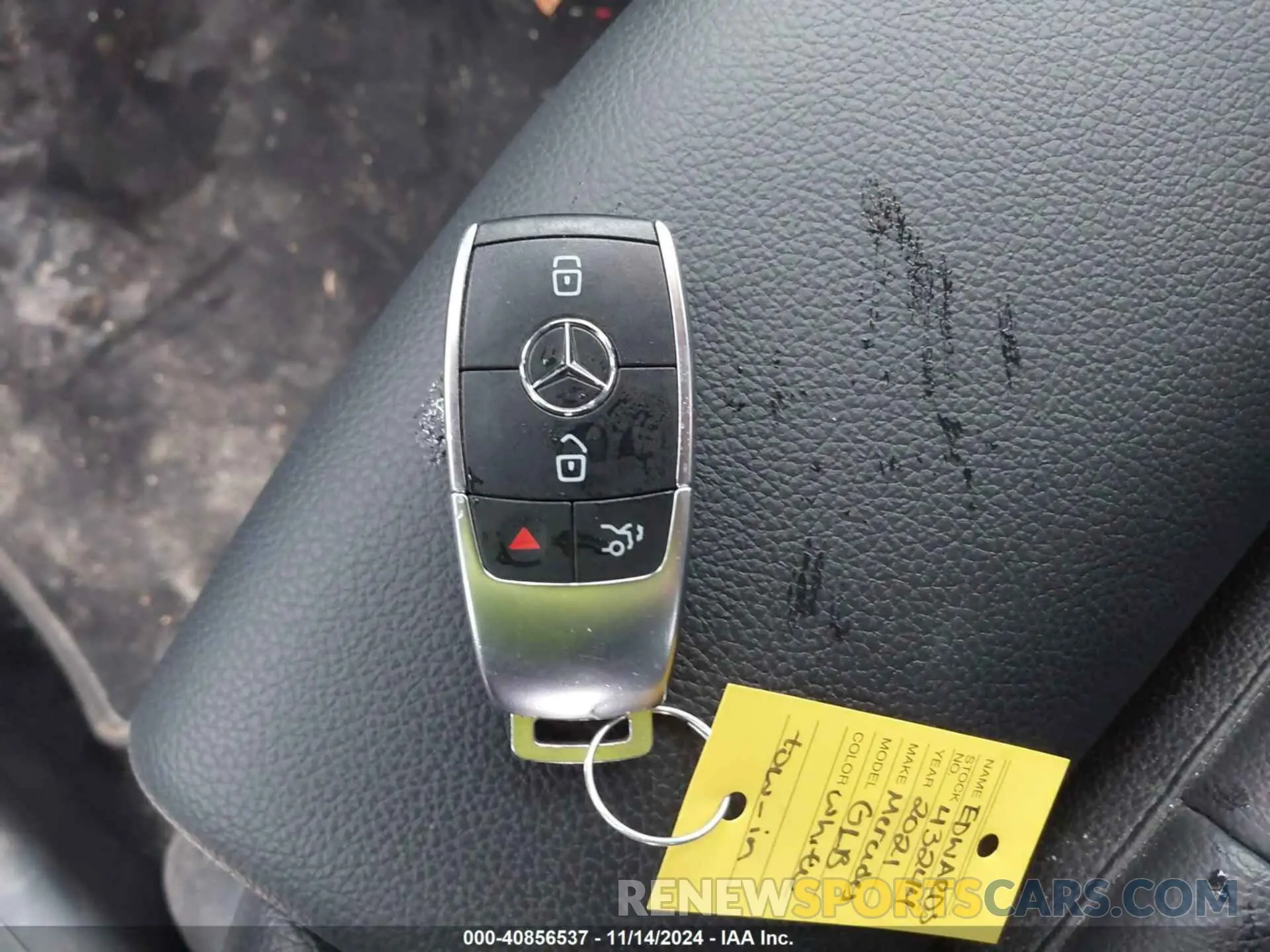 11 Photograph of a damaged car W1N4M4HB3MW135052 MERCEDES-BENZ GLB 250 2021