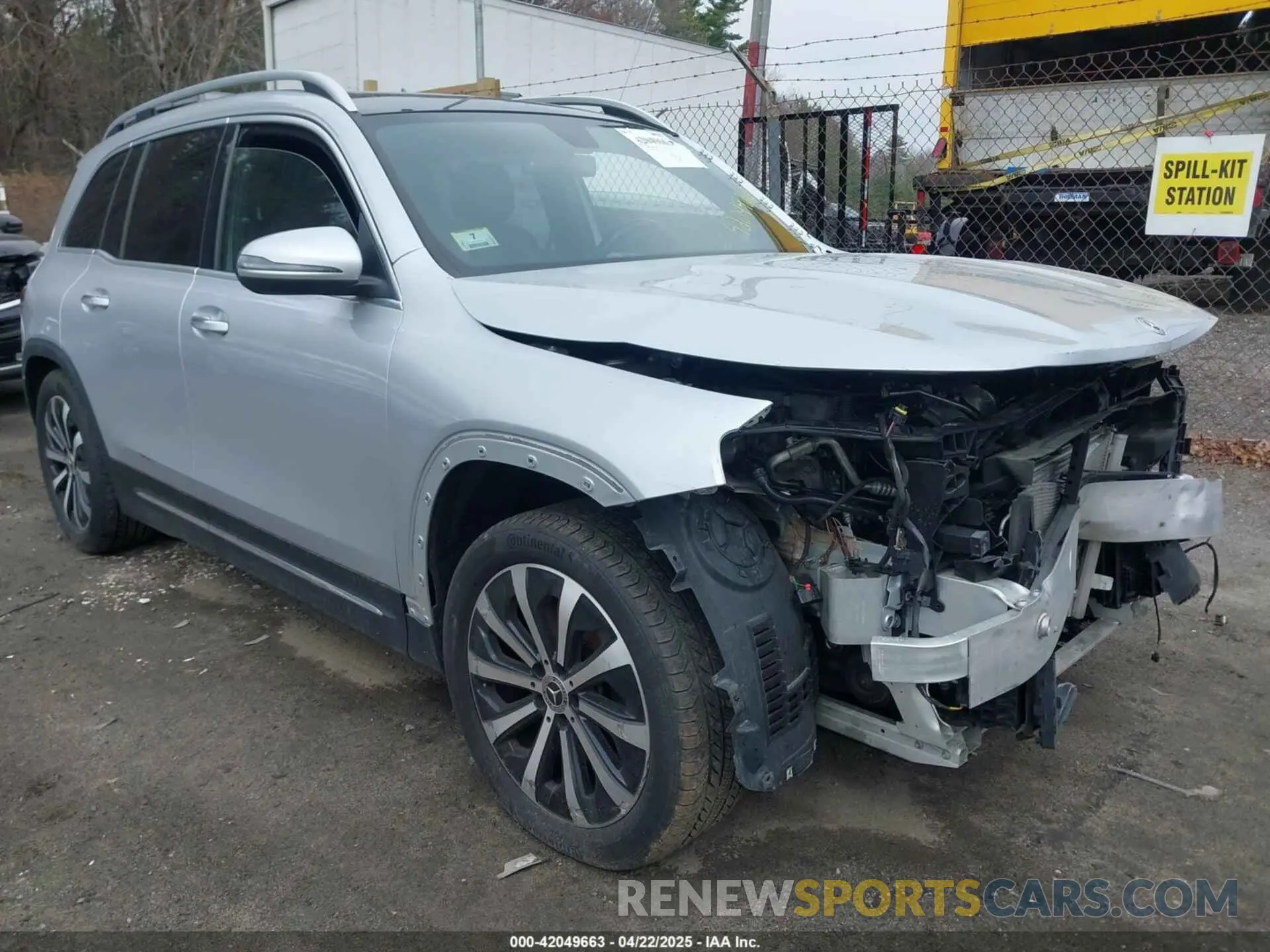 1 Фотография поврежденного автомобиля W1N4M4HB4MW087643 MERCEDES-BENZ GLB 250 2021