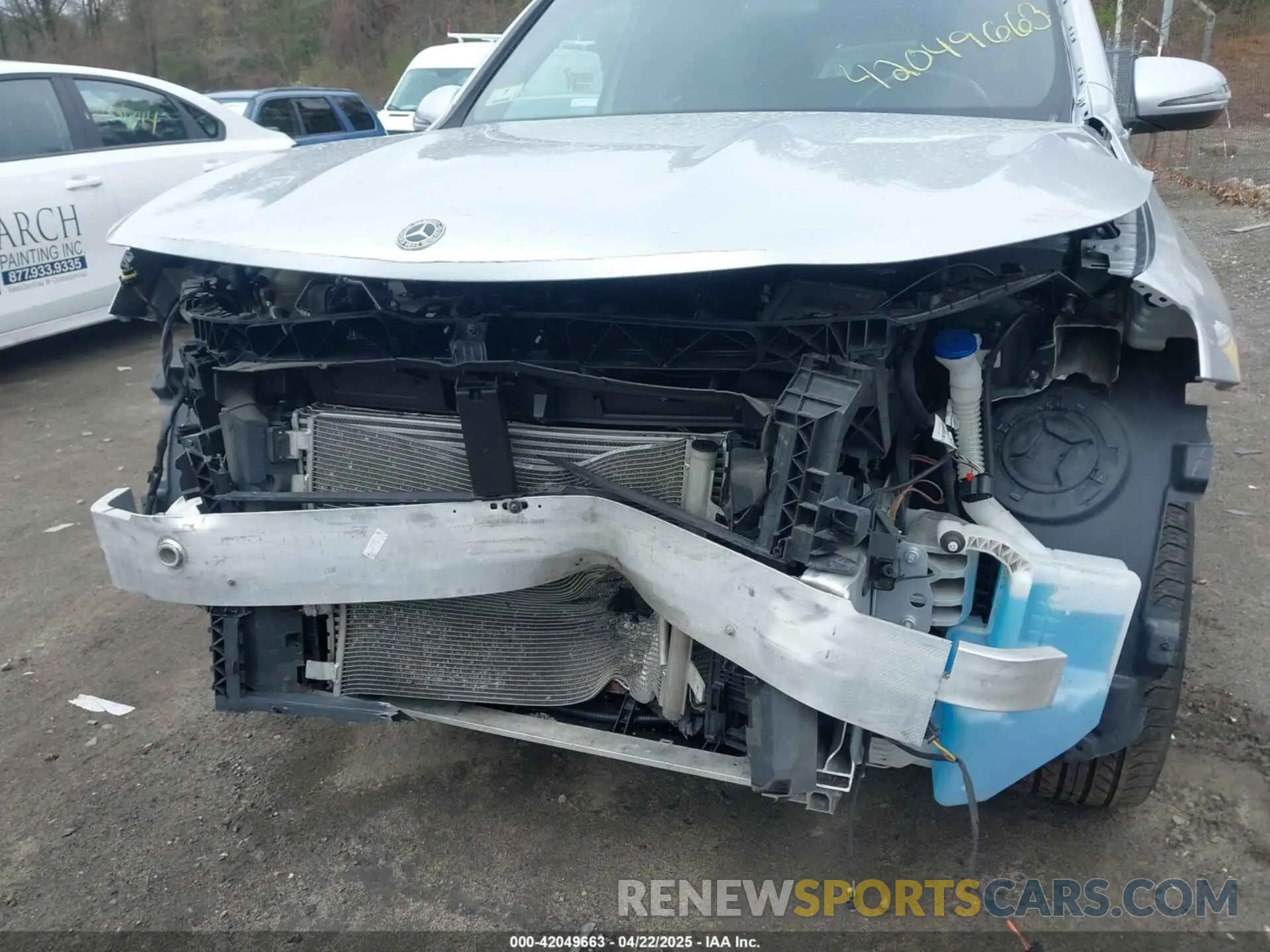 6 Фотография поврежденного автомобиля W1N4M4HB4MW087643 MERCEDES-BENZ GLB 250 2021