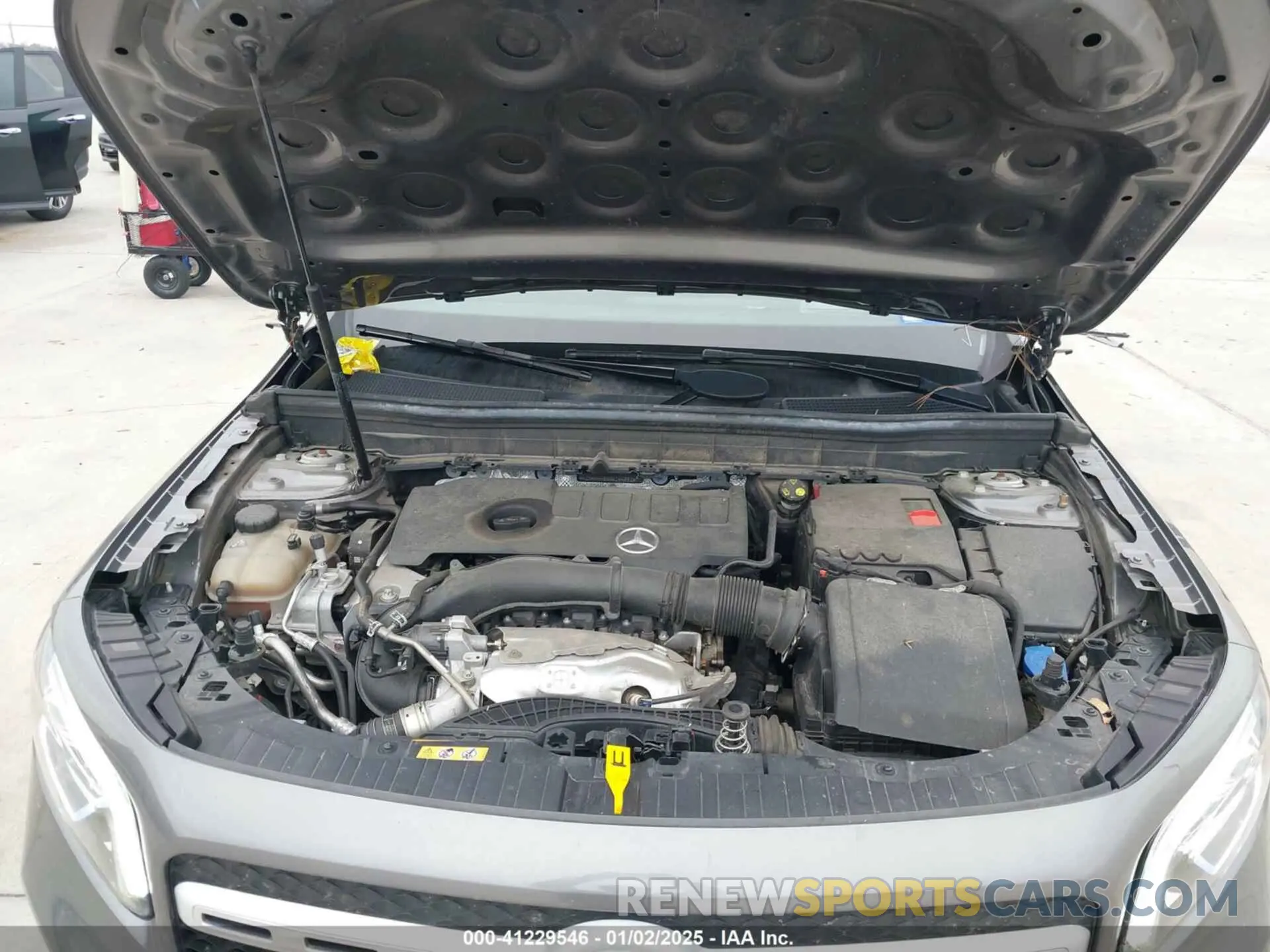 10 Фотография поврежденного автомобиля W1N4M4HB5MW144951 MERCEDES-BENZ GLB 250 2021