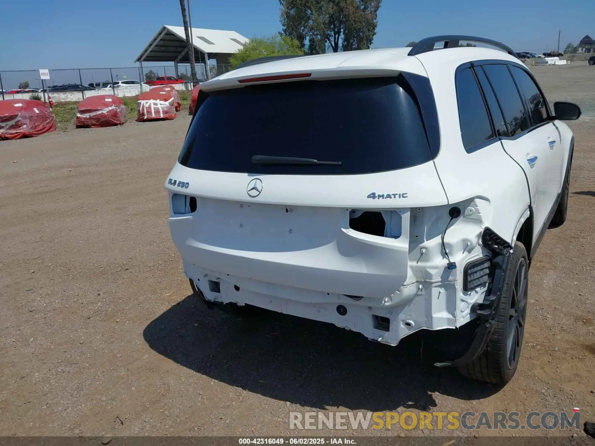 6 Фотография поврежденного автомобиля W1N4M4HB7MW114611 MERCEDES-BENZ GLB 250 2021