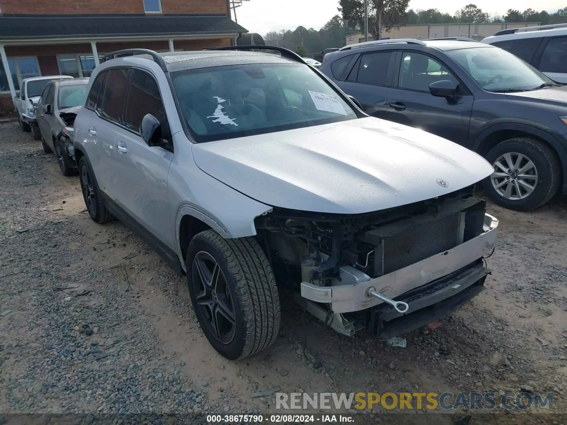 1 Фотография поврежденного автомобиля W1N4M4HB8MW123821 MERCEDES-BENZ GLB 250 2021