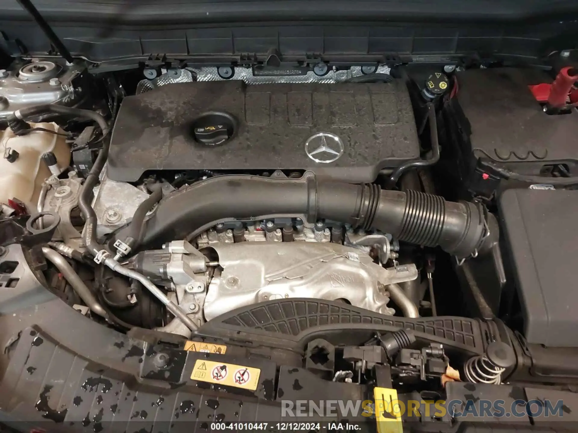 10 Фотография поврежденного автомобиля W1N4M4HB9MW101276 MERCEDES-BENZ GLB 250 2021