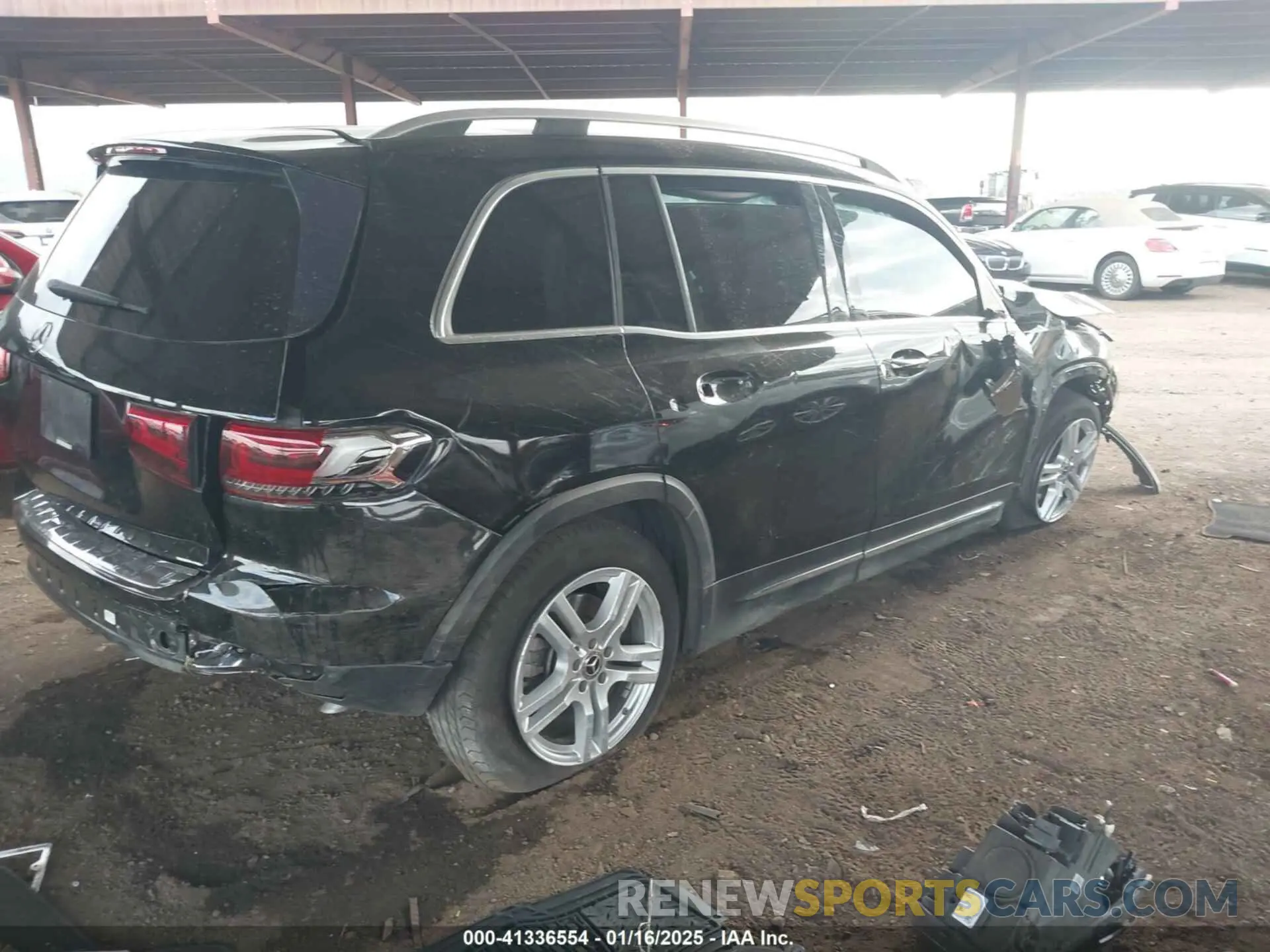 4 Фотография поврежденного автомобиля W1N4M4GB0NW183949 MERCEDES-BENZ GLB 250 2022