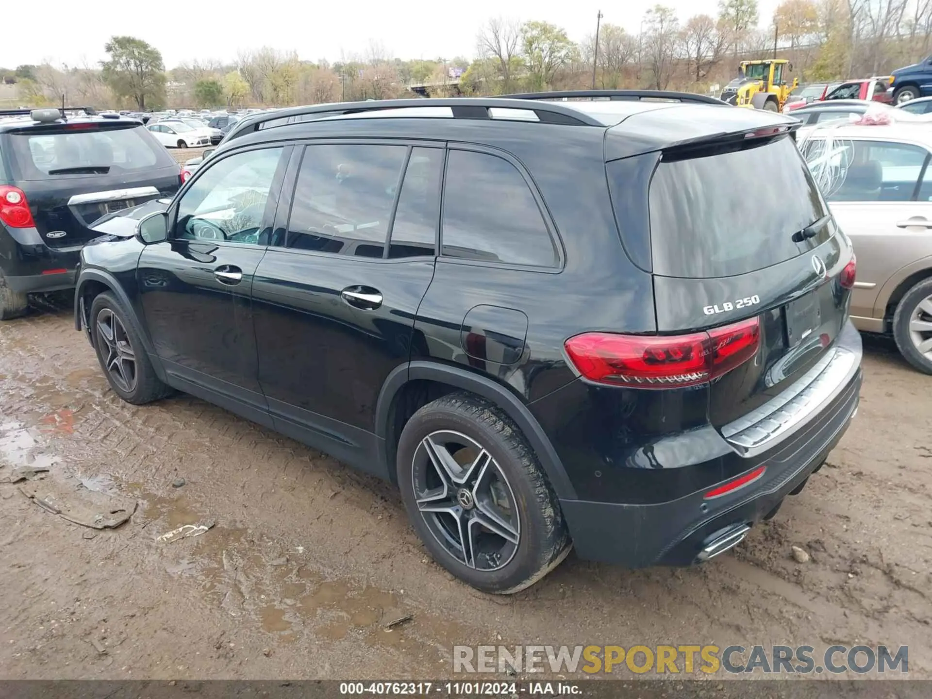 3 Photograph of a damaged car W1N4M4HB0NW237491 MERCEDES-BENZ GLB 250 2022