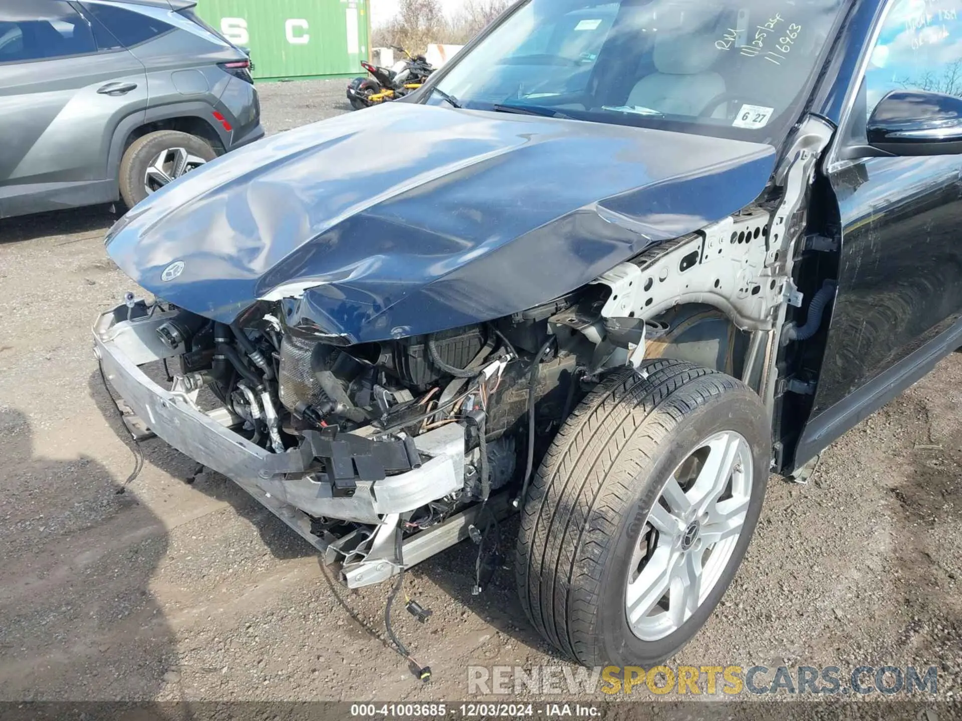 6 Photograph of a damaged car W1N4M4HB1NW201163 MERCEDES-BENZ GLB 250 2022