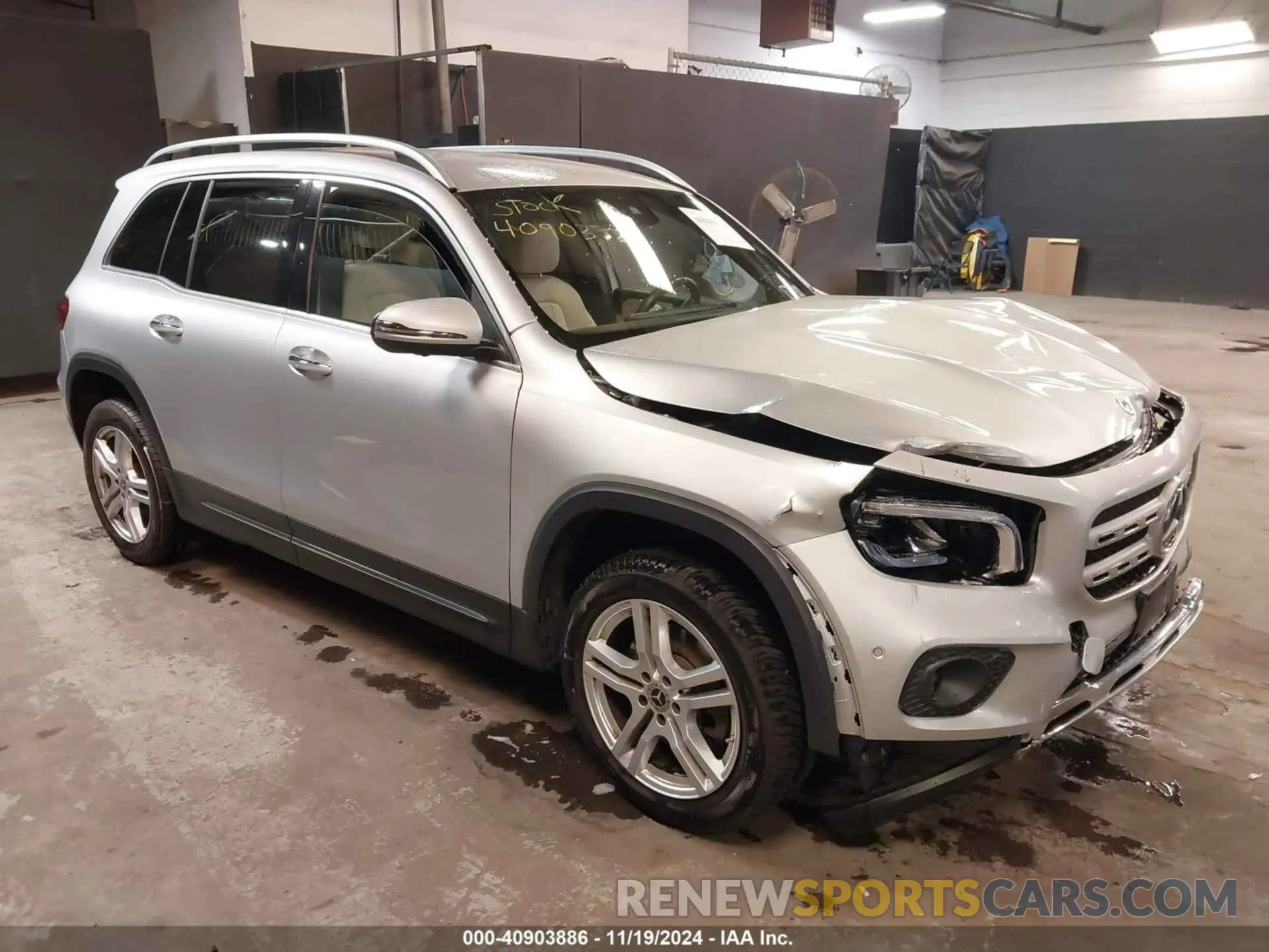 1 Фотография поврежденного автомобиля W1N4M4HB4NW203604 MERCEDES-BENZ GLB 250 2022