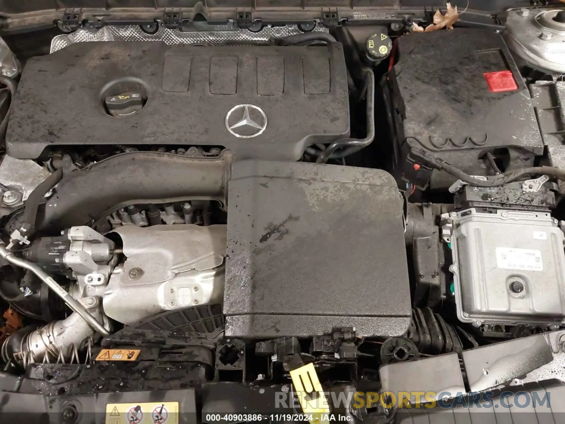 10 Фотография поврежденного автомобиля W1N4M4HB4NW203604 MERCEDES-BENZ GLB 250 2022