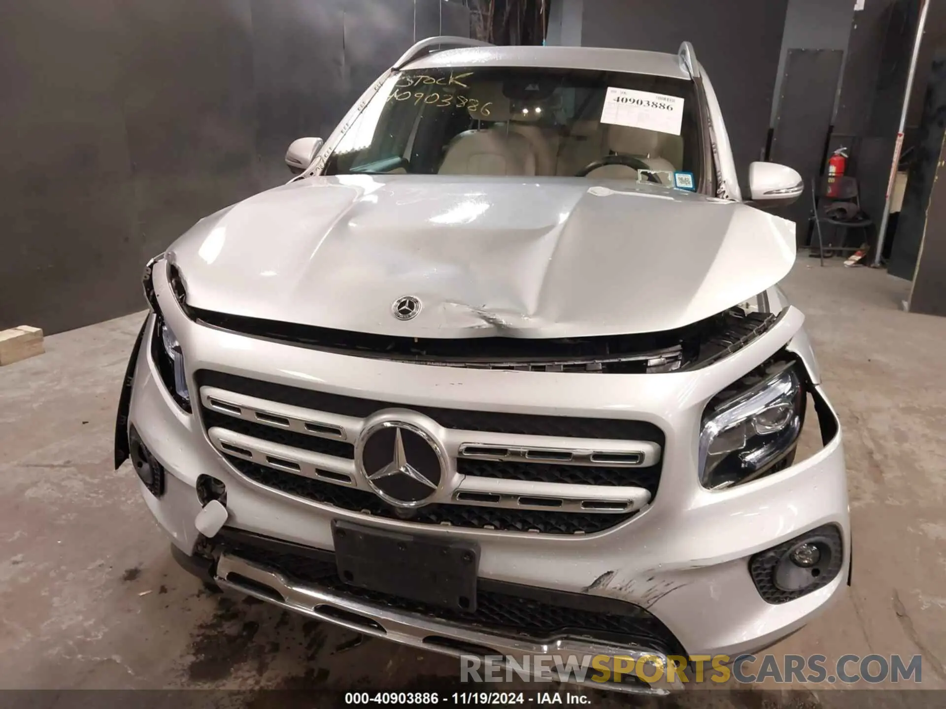 6 Фотография поврежденного автомобиля W1N4M4HB4NW203604 MERCEDES-BENZ GLB 250 2022