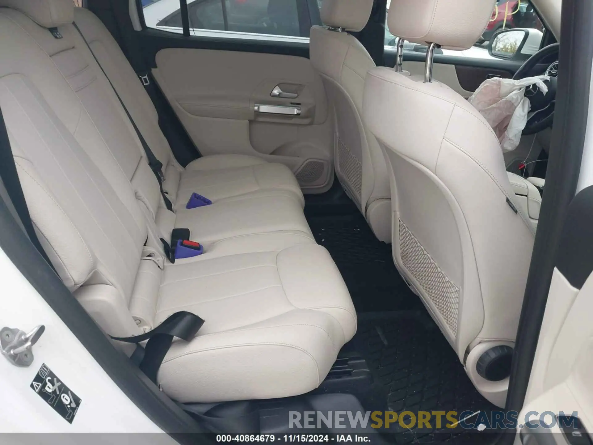 8 Фотография поврежденного автомобиля W1N4M4HB7NW184465 MERCEDES-BENZ GLB 250 2022