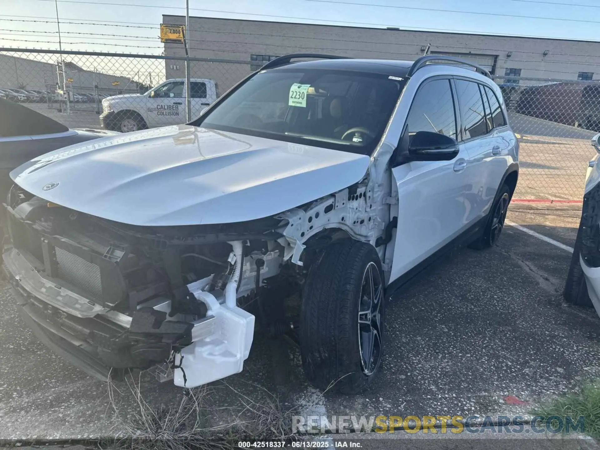 2 Photograph of a damaged car W1N4M4GB5PW321861 MERCEDES-BENZ GLB 250 2023