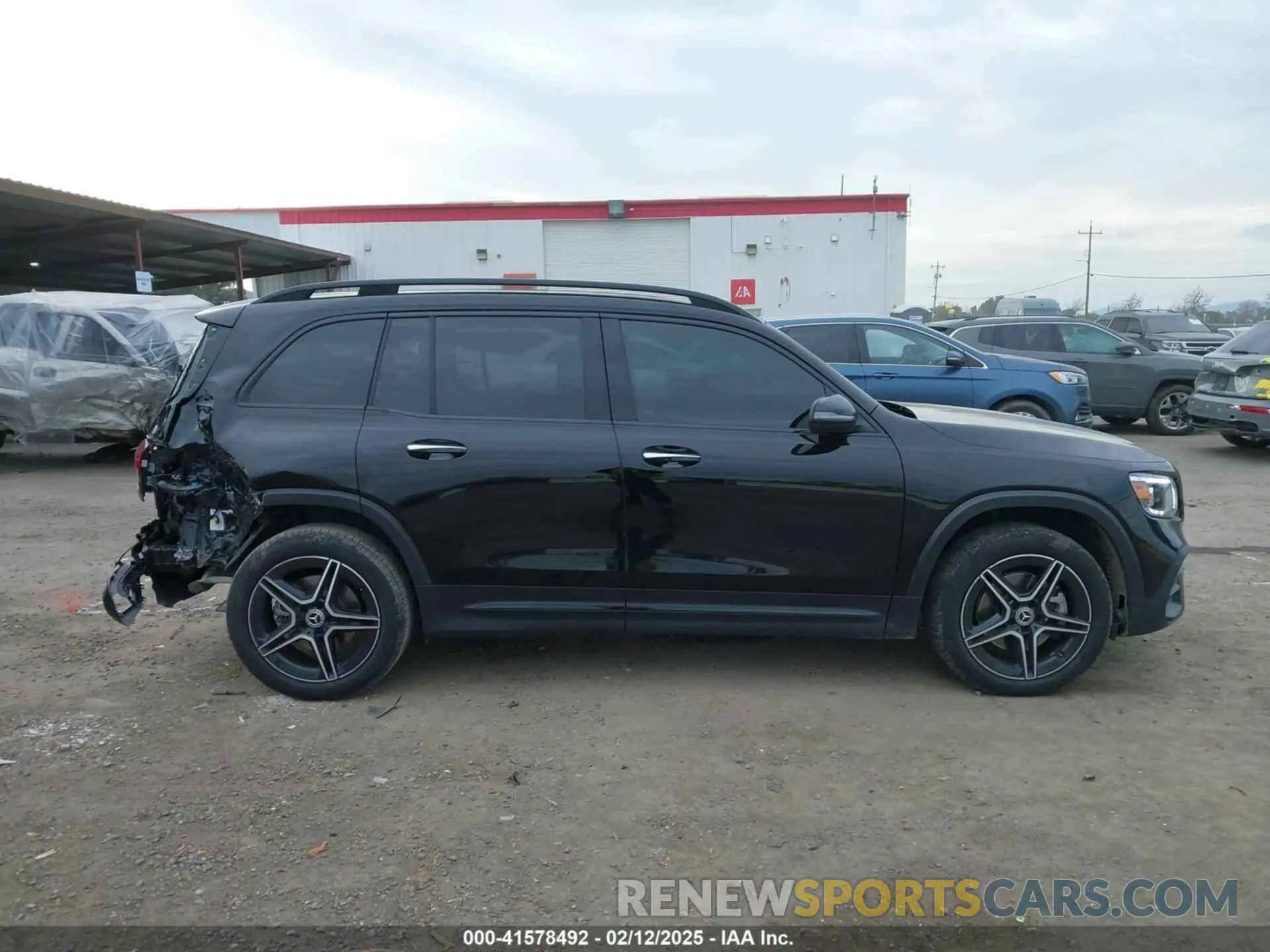 13 Фотография поврежденного автомобиля W1N4M4GB9PW334564 MERCEDES-BENZ GLB 250 2023