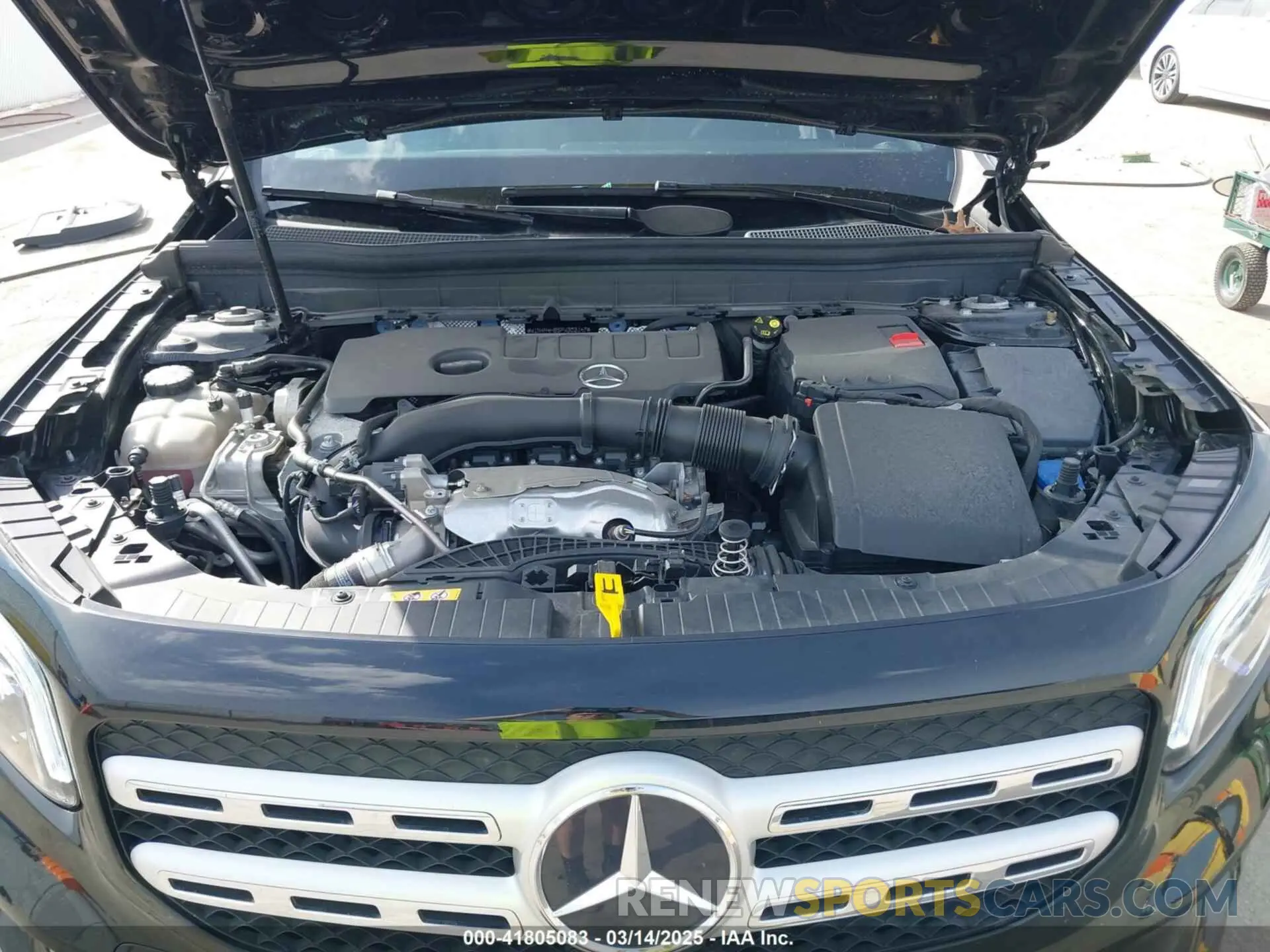 10 Photograph of a damaged car W1N4M4HB5PW303147 MERCEDES-BENZ GLB 250 2023