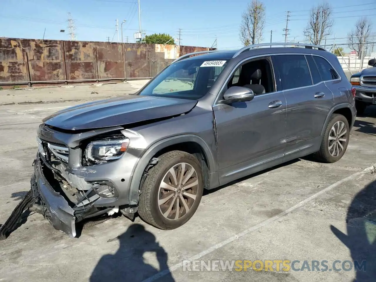1 Photograph of a damaged car W1N4M4GB0LW023227 MERCEDES-BENZ GLB-CLASS 2020