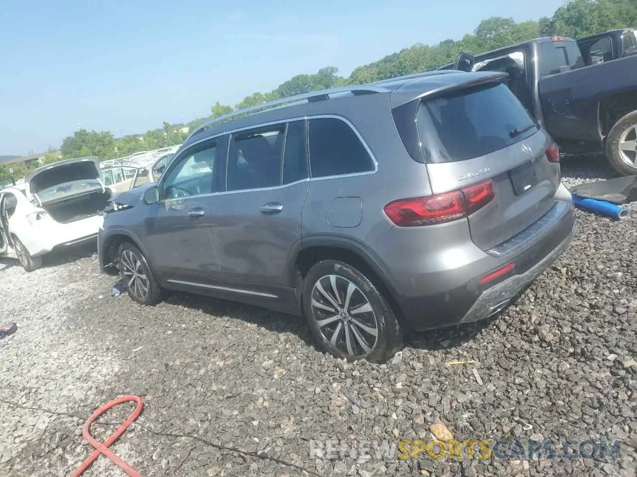 2 Photograph of a damaged car W1N4M4GB3LW014568 MERCEDES-BENZ GLB-CLASS 2020