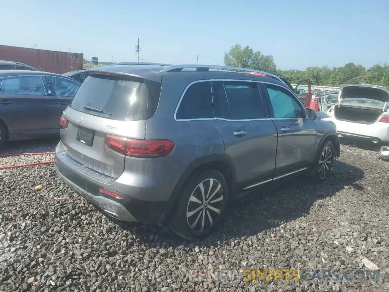 3 Photograph of a damaged car W1N4M4GB3LW014568 MERCEDES-BENZ GLB-CLASS 2020