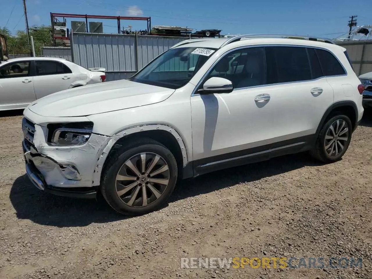 1 Photograph of a damaged car W1N4M4GB6LW023300 MERCEDES-BENZ GLB-CLASS 2020