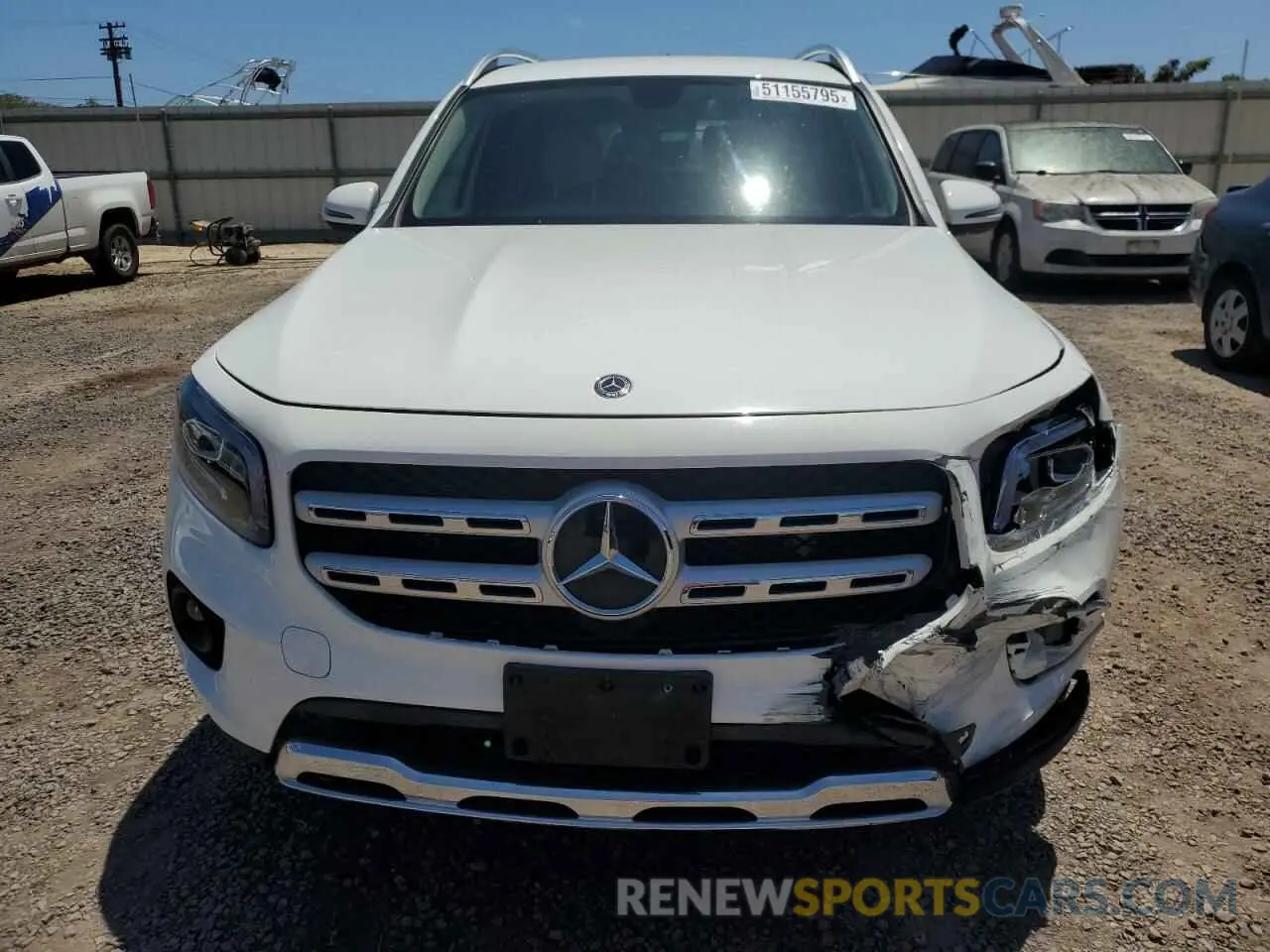 5 Photograph of a damaged car W1N4M4GB6LW023300 MERCEDES-BENZ GLB-CLASS 2020