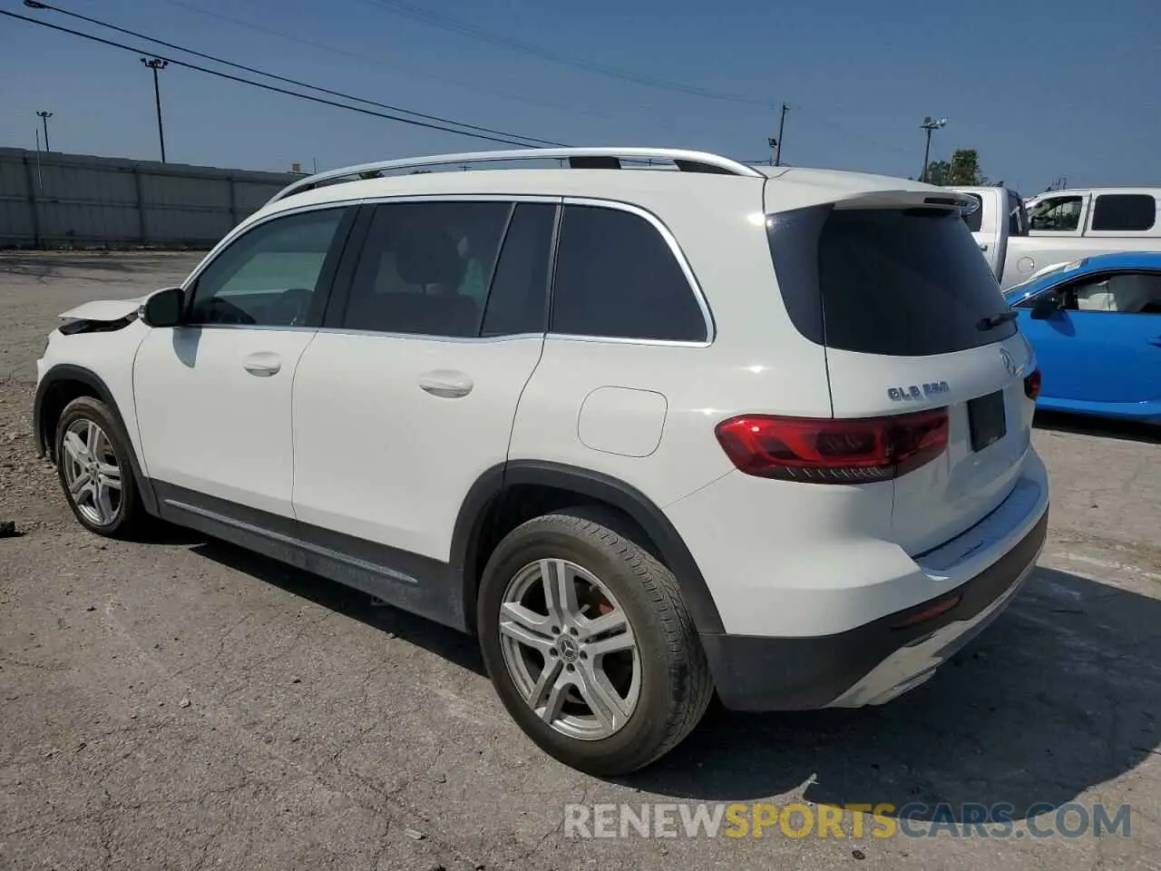 2 Photograph of a damaged car W1N4M4HB0LW031505 MERCEDES-BENZ GLB-CLASS 2020