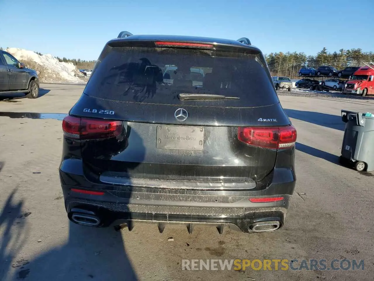 6 Photograph of a damaged car W1N4M4HB0LW039202 MERCEDES-BENZ GLB-CLASS 2020