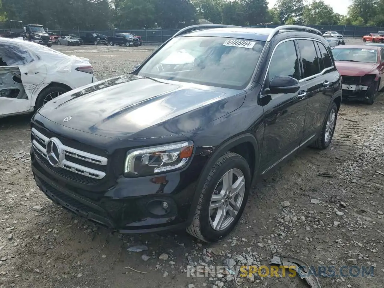 1 Фотография поврежденного автомобиля W1N4M4HB2LW025687 MERCEDES-BENZ GLB-CLASS 2020