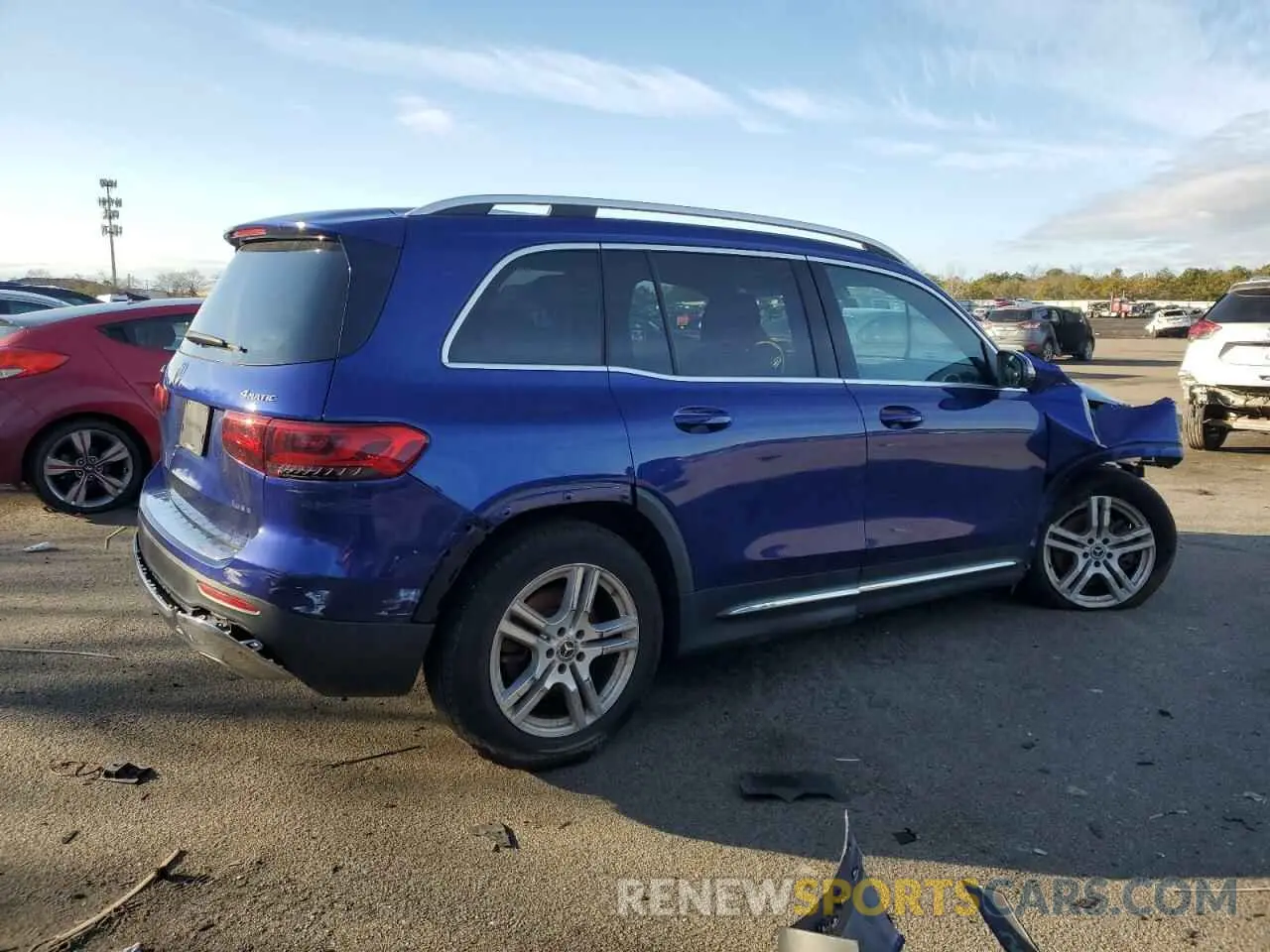 3 Photograph of a damaged car W1N4M4HB2LW043204 MERCEDES-BENZ GLB-CLASS 2020