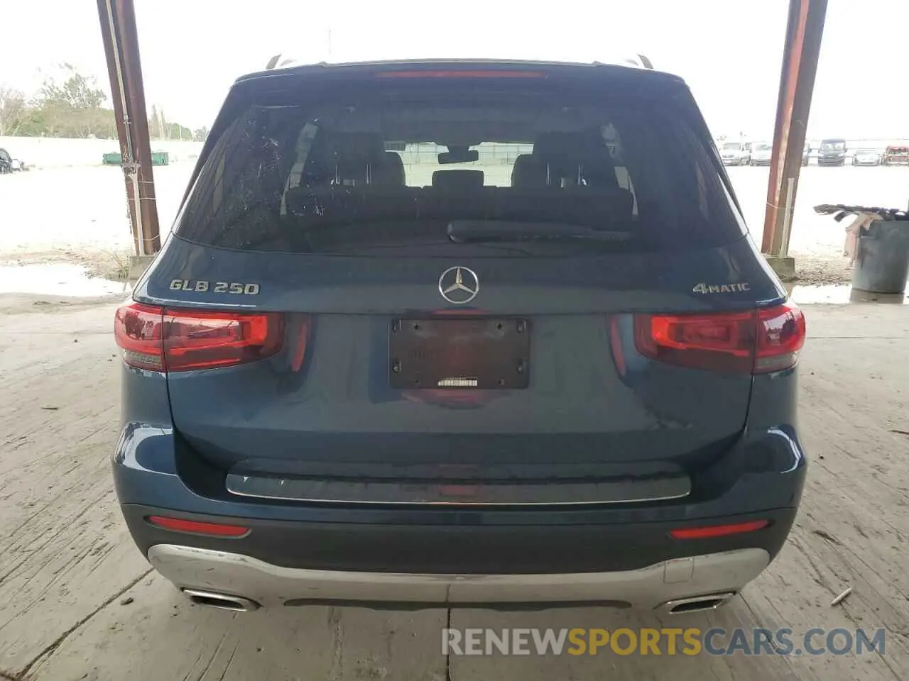 6 Фотография поврежденного автомобиля W1N4M4HB4LW039123 MERCEDES-BENZ GLB-CLASS 2020