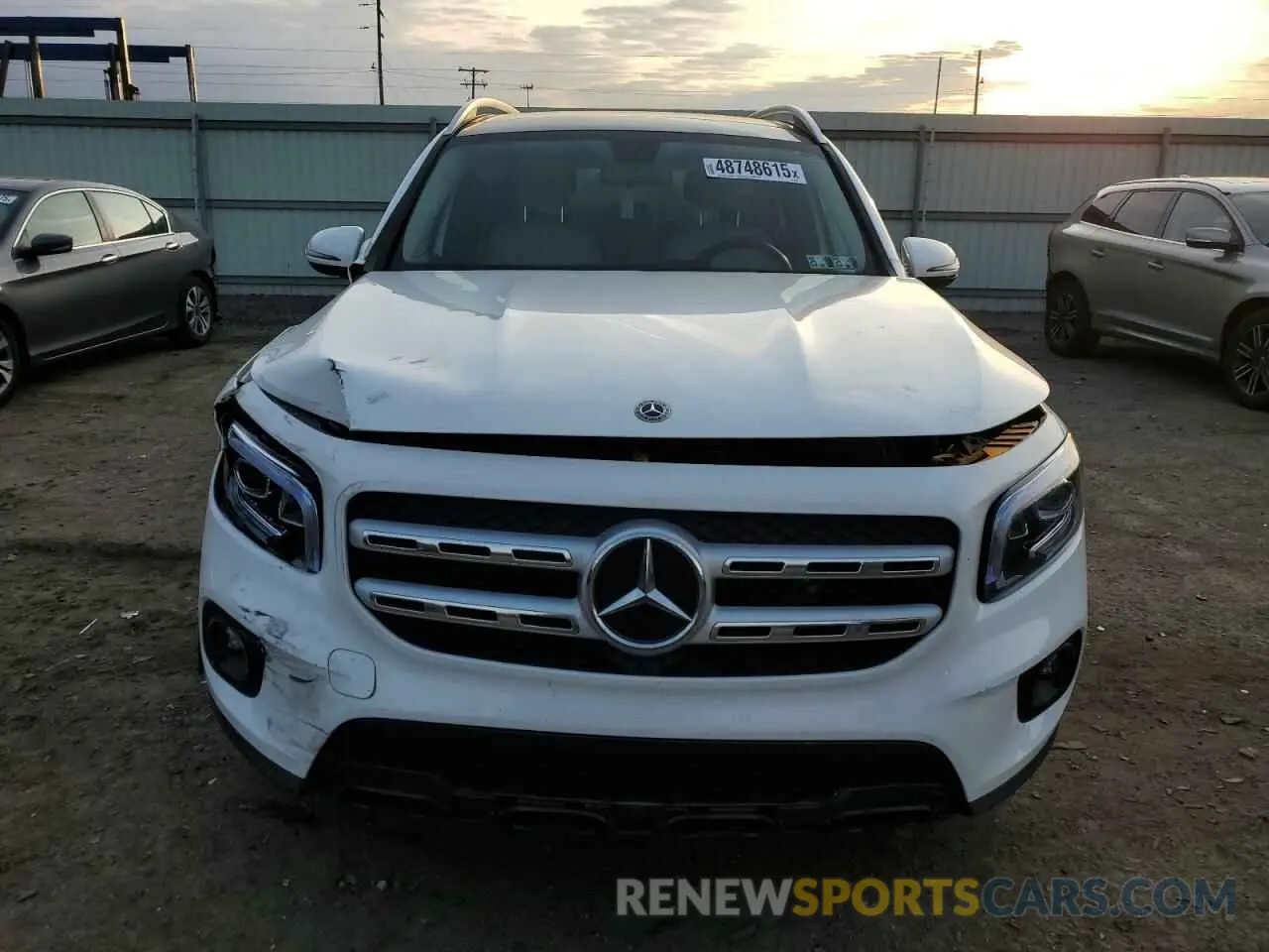 5 Фотография поврежденного автомобиля W1N4M4HB5LW070803 MERCEDES-BENZ GLB-CLASS 2020