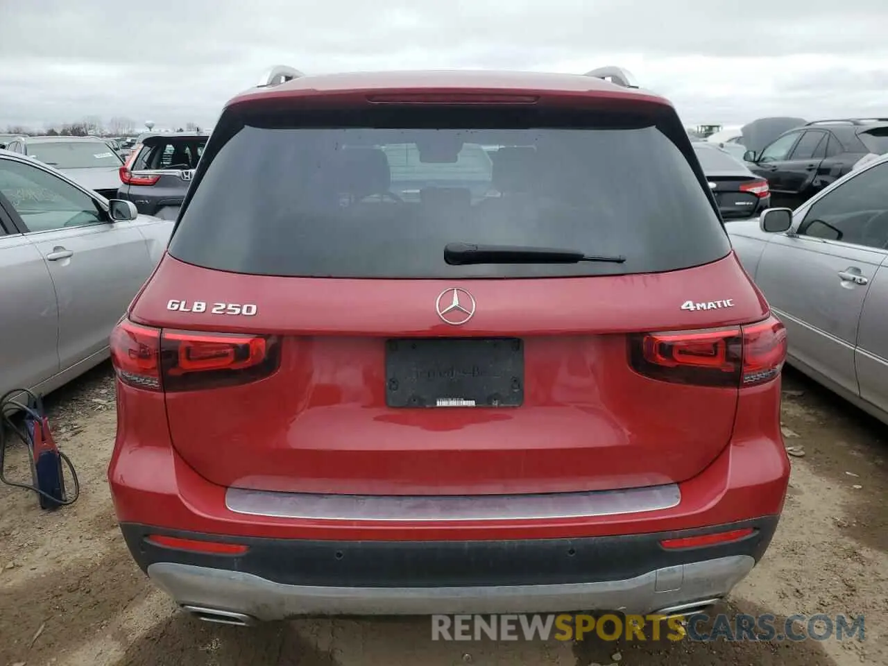 6 Photograph of a damaged car W1N4M4HB6LW029189 MERCEDES-BENZ GLB-CLASS 2020