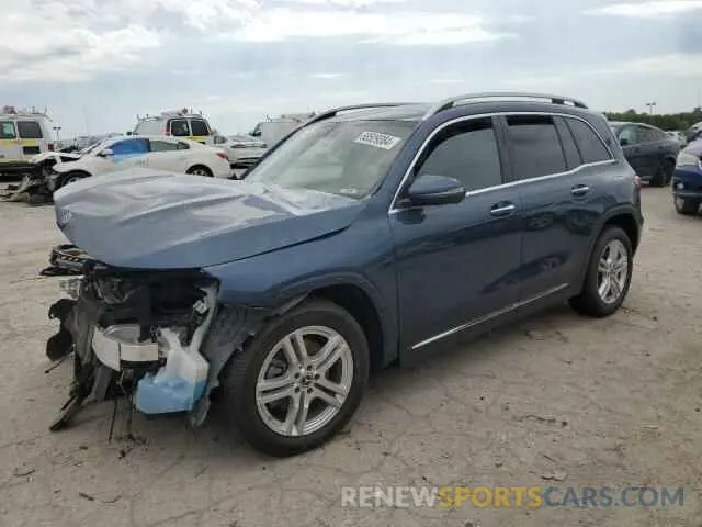 1 Photograph of a damaged car W1N4M4HB6LW040760 MERCEDES-BENZ GLB-CLASS 2020
