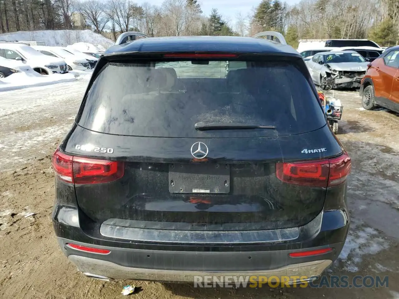 6 Фотография поврежденного автомобиля W1N4M4HB7LW016161 MERCEDES-BENZ GLB-CLASS 2020