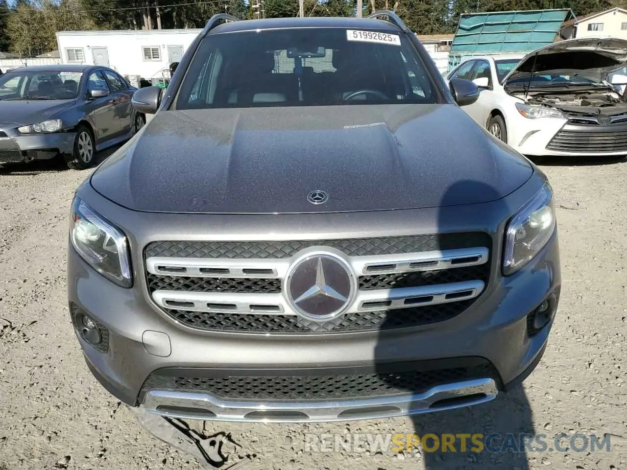5 Фотография поврежденного автомобиля W1N4M4HB7LW057714 MERCEDES-BENZ GLB-CLASS 2020
