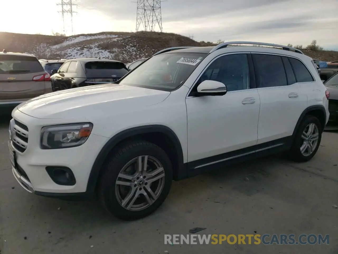 1 Photograph of a damaged car W1N4M4HB8LW043661 MERCEDES-BENZ GLB-CLASS 2020