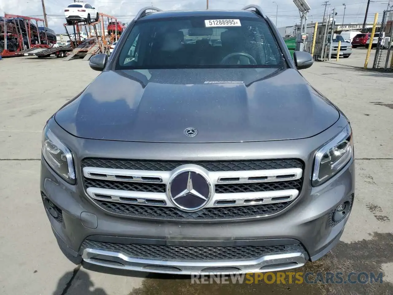 5 Photograph of a damaged car WDC4M4HB9LW006104 MERCEDES-BENZ GLB-CLASS 2020