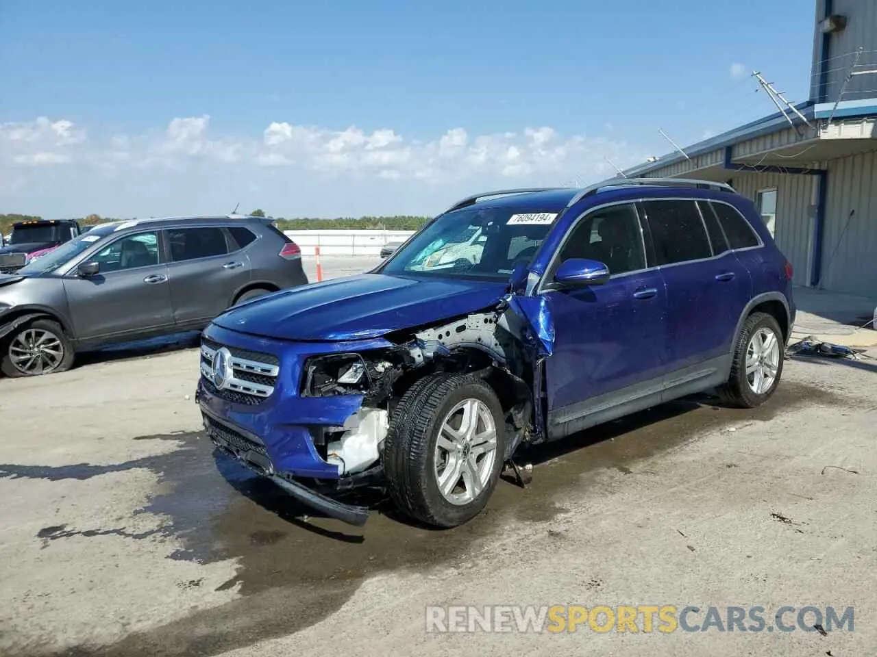 1 Фотография поврежденного автомобиля W1N4M4GB0MW088094 MERCEDES-BENZ GLB-CLASS 2021