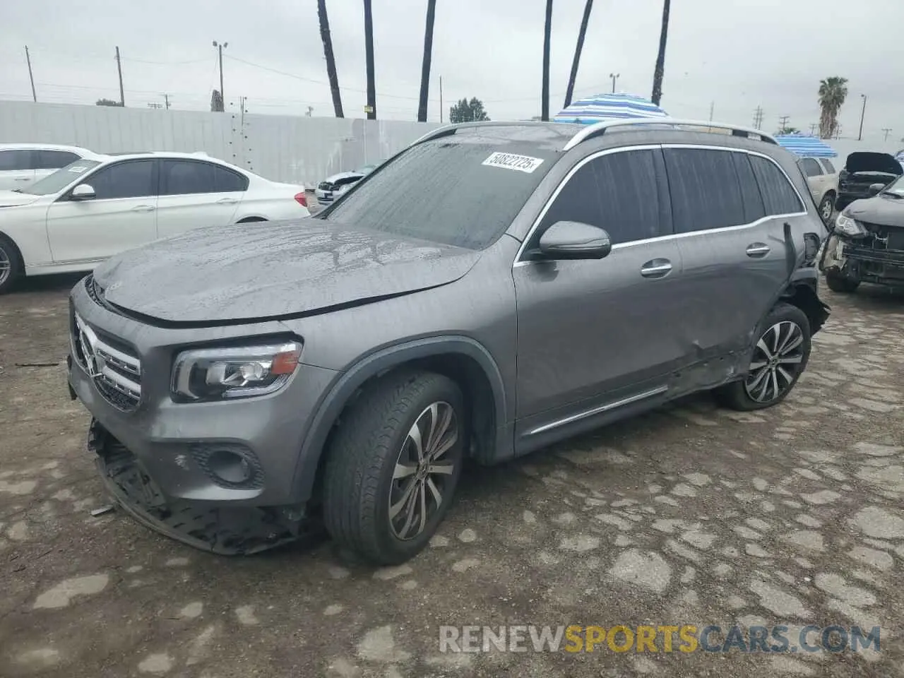 1 Фотография поврежденного автомобиля W1N4M4GB0MW158032 MERCEDES-BENZ GLB-CLASS 2021