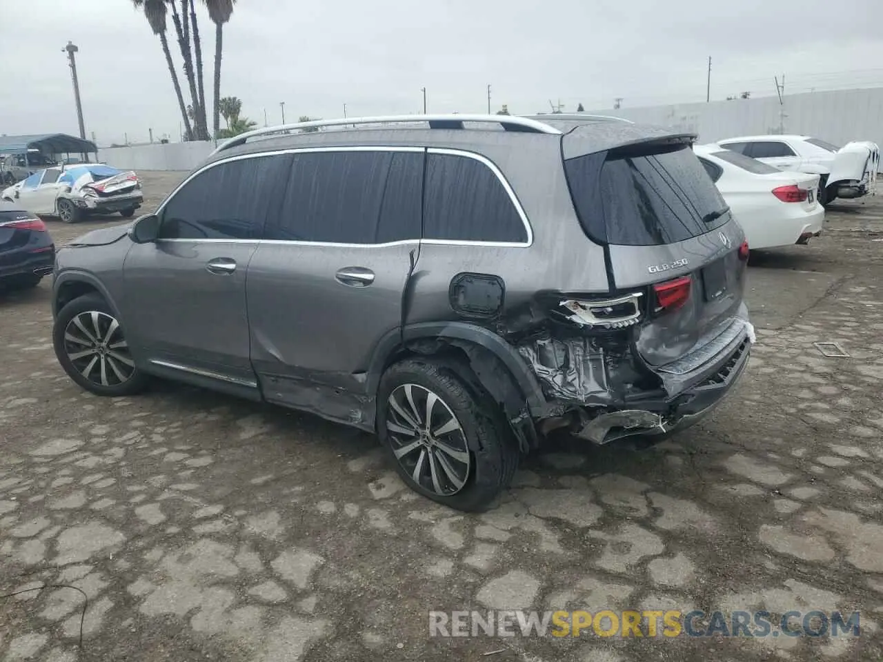 2 Фотография поврежденного автомобиля W1N4M4GB0MW158032 MERCEDES-BENZ GLB-CLASS 2021