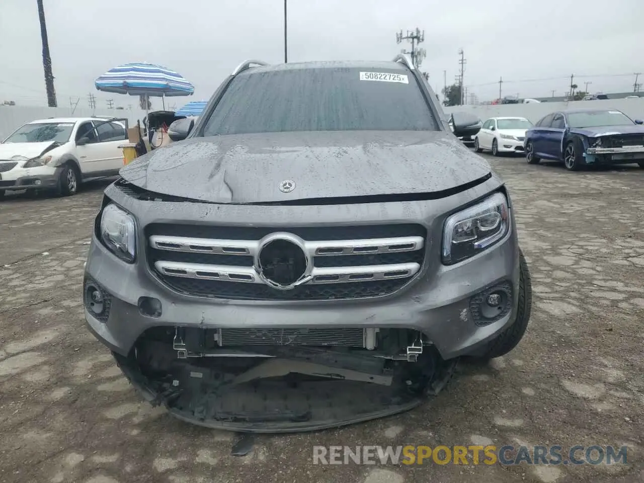 5 Фотография поврежденного автомобиля W1N4M4GB0MW158032 MERCEDES-BENZ GLB-CLASS 2021