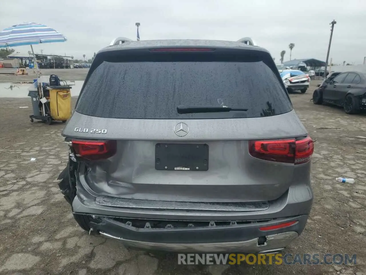 6 Фотография поврежденного автомобиля W1N4M4GB0MW158032 MERCEDES-BENZ GLB-CLASS 2021