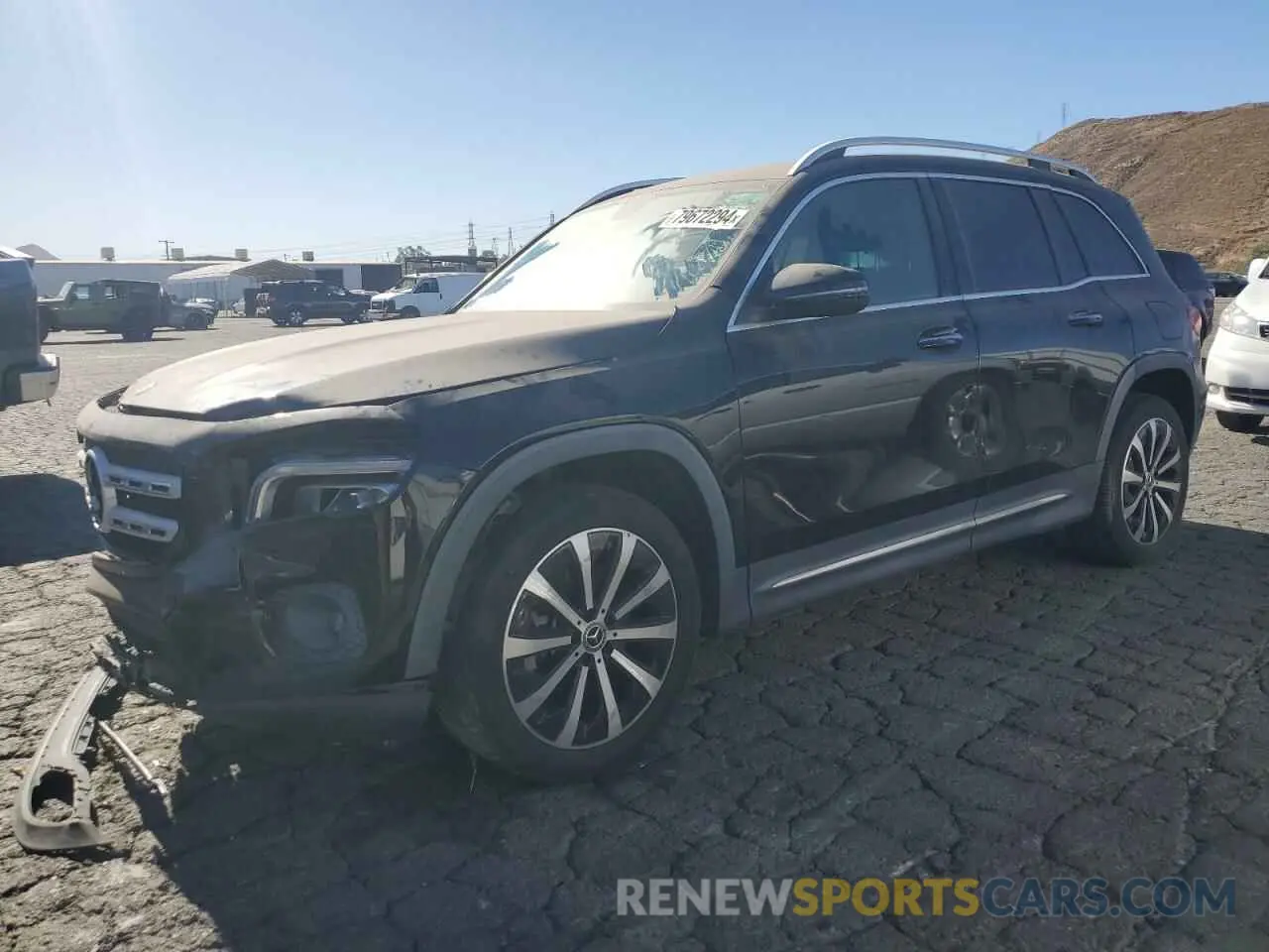 1 Photograph of a damaged car W1N4M4GB2MW091515 MERCEDES-BENZ GLB-CLASS 2021