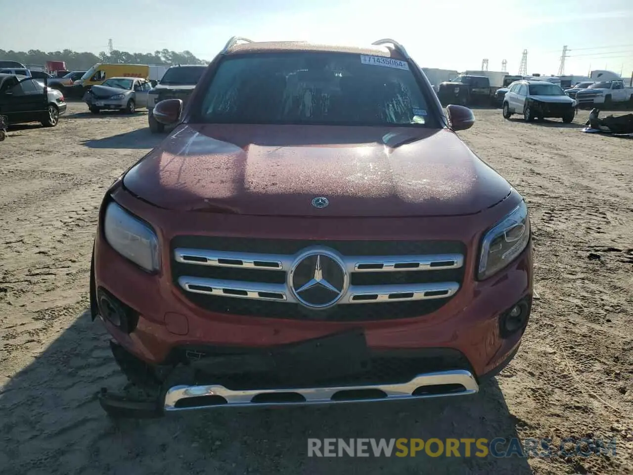 5 Photograph of a damaged car W1N4M4GB2MW136291 MERCEDES-BENZ GLB-CLASS 2021