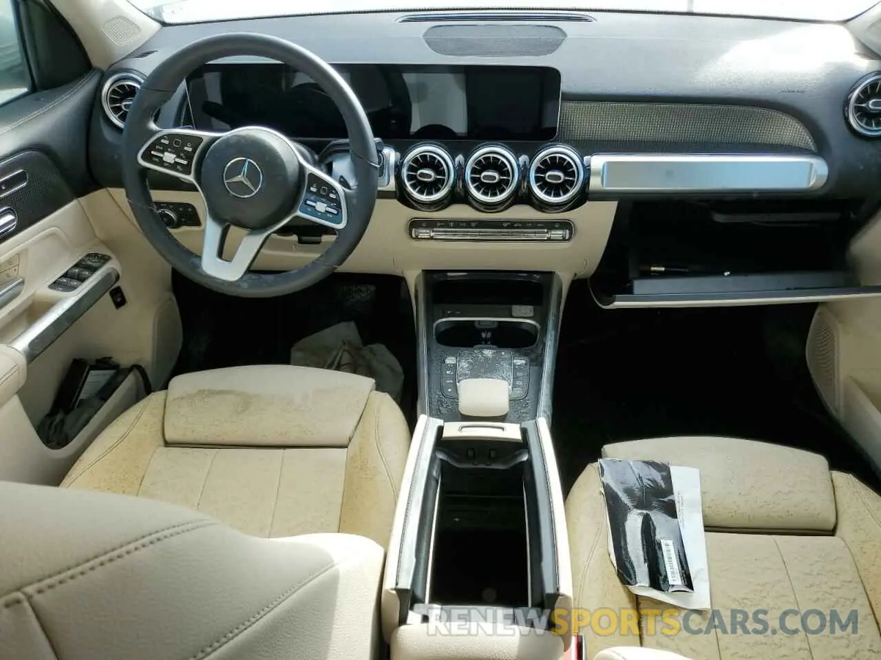 8 Photograph of a damaged car W1N4M4GB3MW128331 MERCEDES-BENZ GLB-CLASS 2021