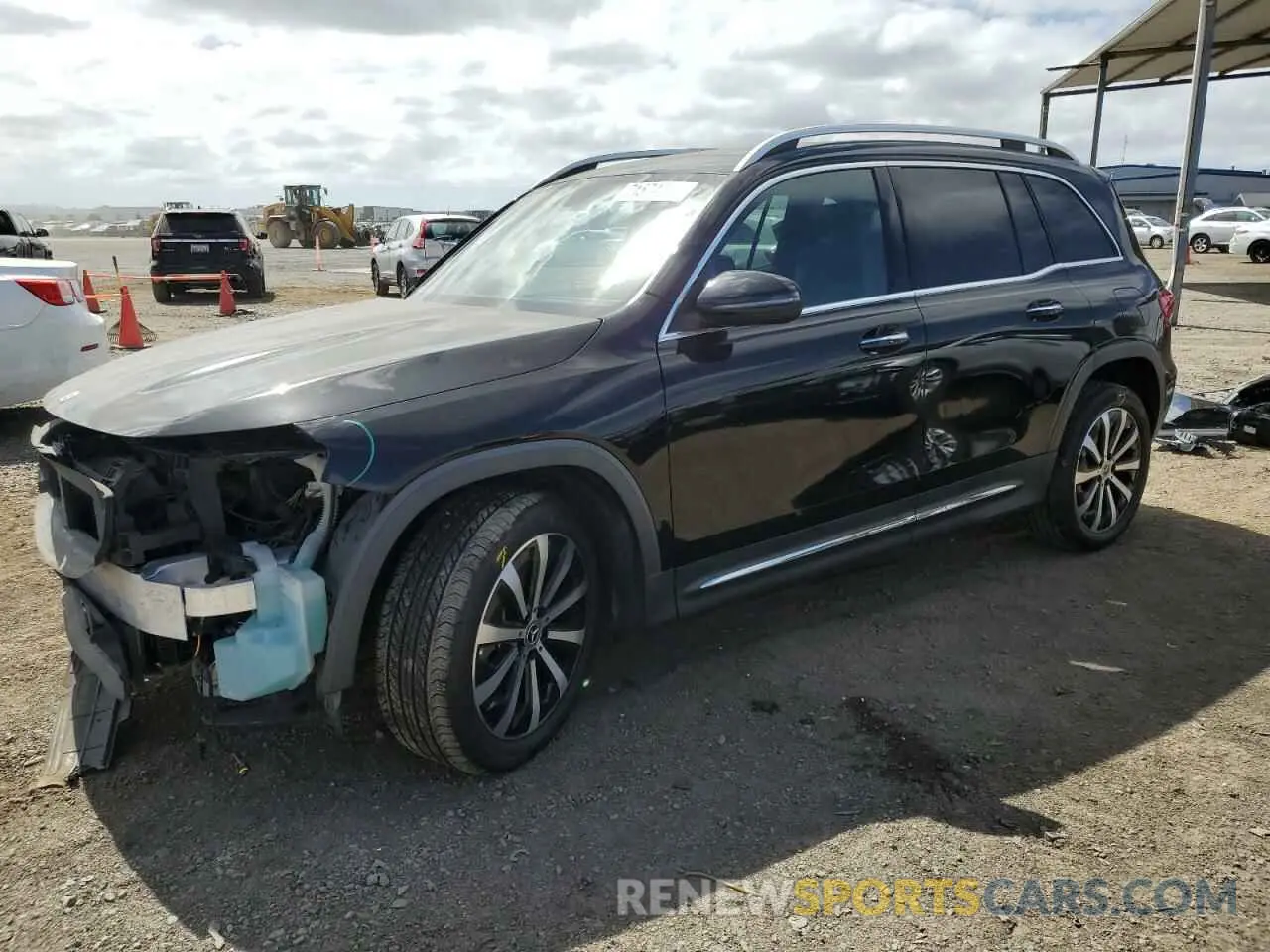 1 Photograph of a damaged car W1N4M4GB4MW156543 MERCEDES-BENZ GLB-CLASS 2021