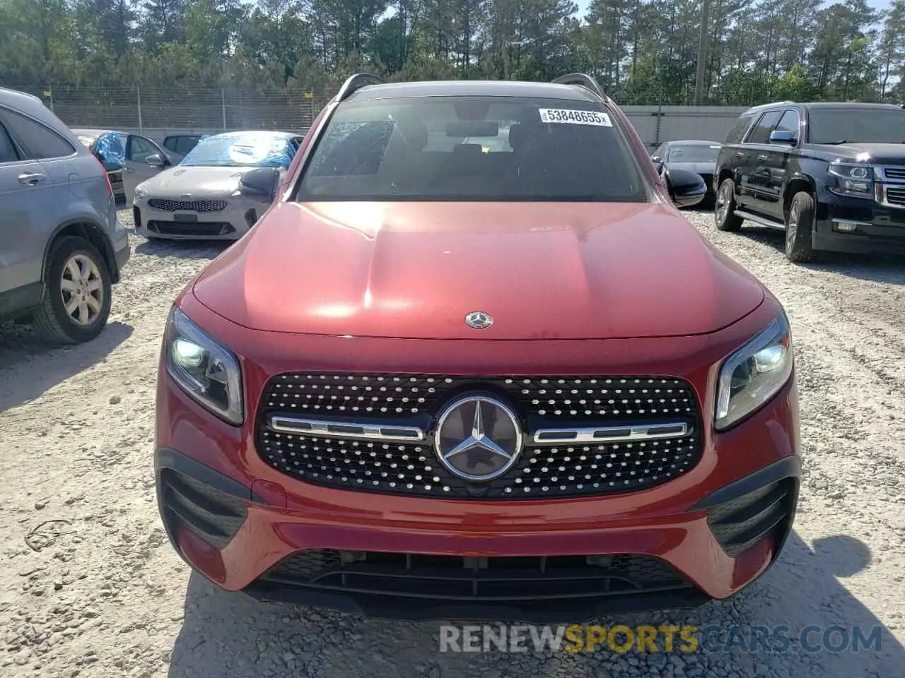 5 Photograph of a damaged car W1N4M4GB8MW080955 MERCEDES-BENZ GLB-CLASS 2021