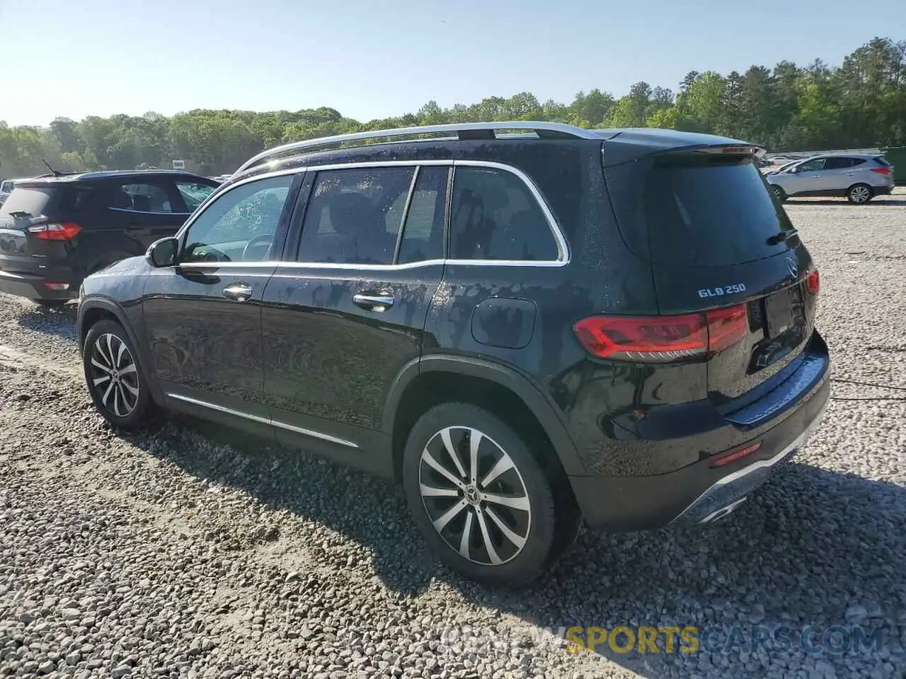 2 Photograph of a damaged car W1N4M4GB8MW081488 MERCEDES-BENZ GLB-CLASS 2021