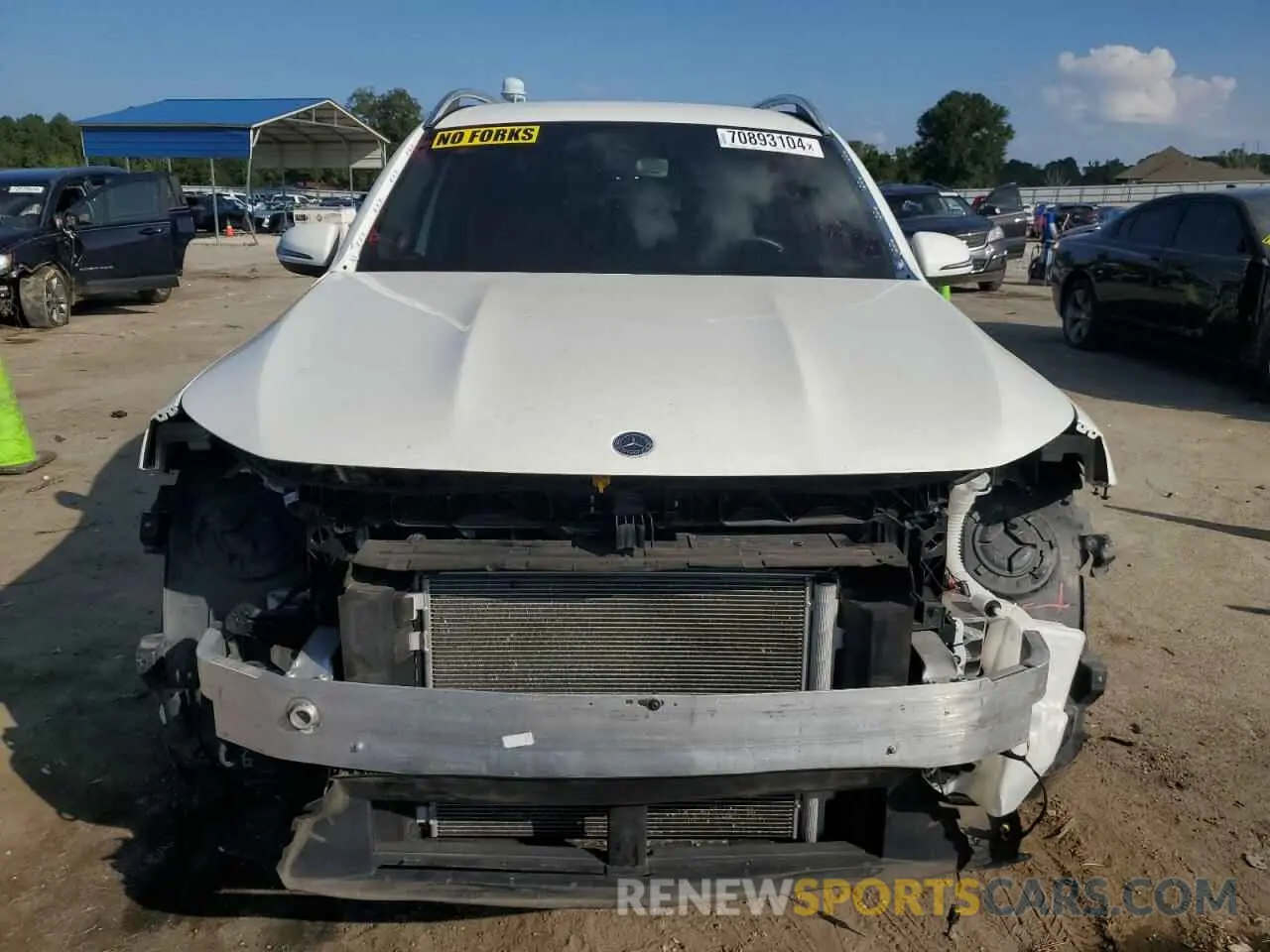 5 Photograph of a damaged car W1N4M4GB8MW123528 MERCEDES-BENZ GLB-CLASS 2021