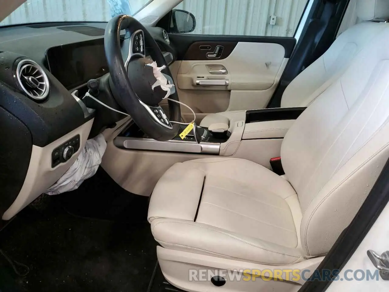 7 Фотография поврежденного автомобиля W1N4M4GBXMW109078 MERCEDES-BENZ GLB-CLASS 2021