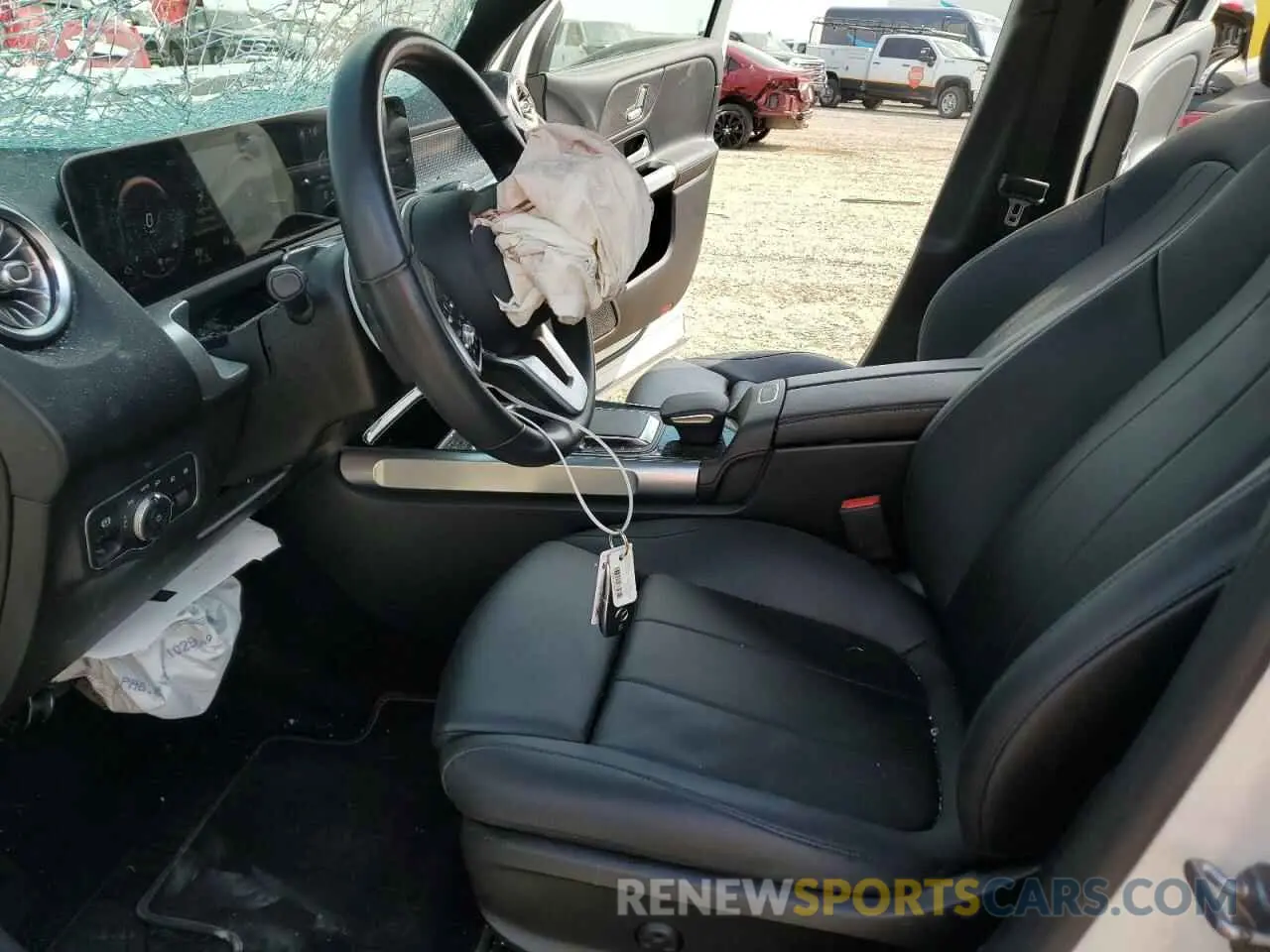 7 Фотография поврежденного автомобиля W1N4M4HB0MW120167 MERCEDES-BENZ GLB-CLASS 2021