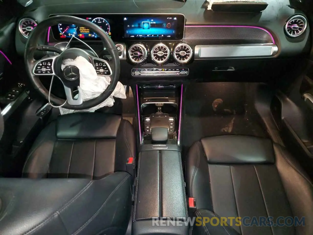 8 Photograph of a damaged car W1N4M4HB1MW150603 MERCEDES-BENZ GLB-CLASS 2021